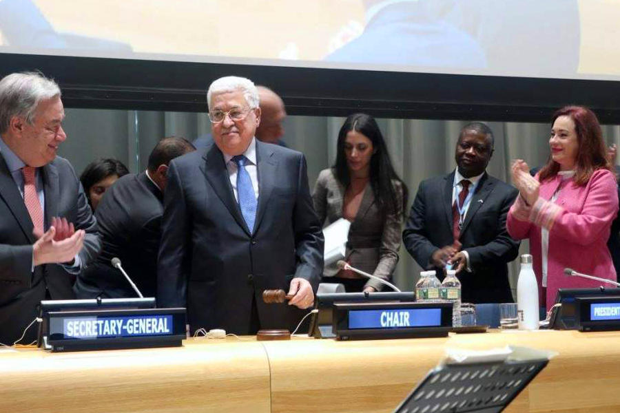 Palestina preside el G77 más China