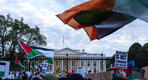 Protesta frente al Centro de Visitantes de la Casa Blanca (Foto: Anna Rose Layden / NYT) 