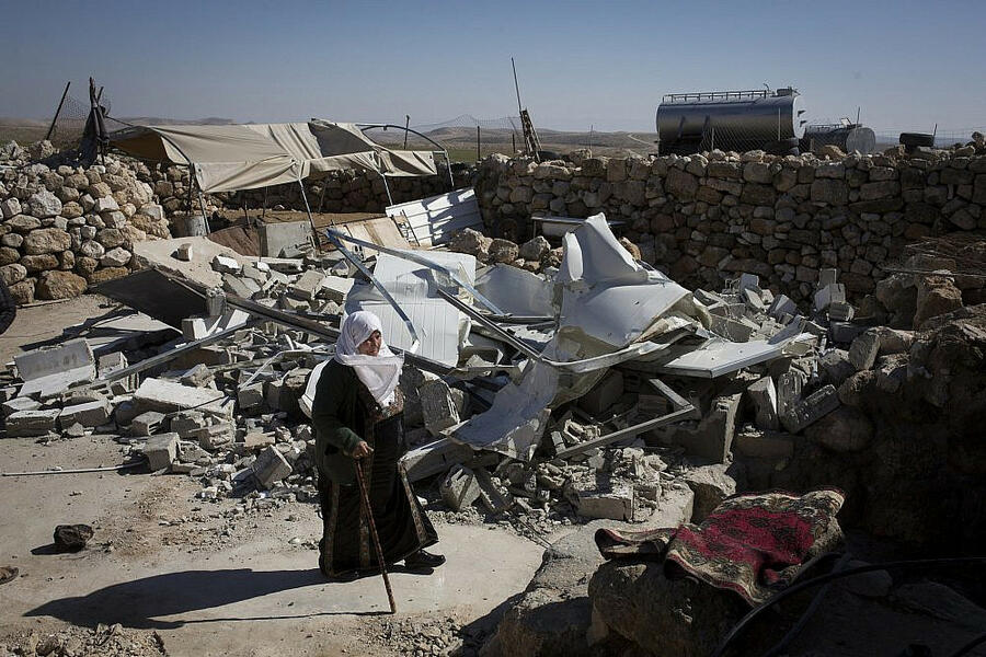 Régimen israelí ordena demoler una escuela palestina en Masafer Yatta