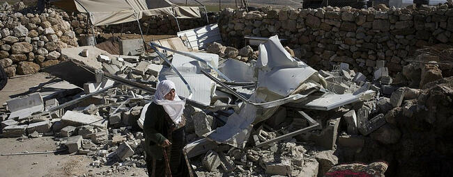 Régimen israelí ordena demoler una escuela palestina en Masafer Yatta