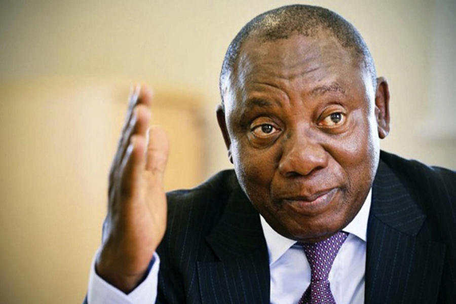 Flamante Presidente de Sudáfrica, Cyril Ramaphosa. 