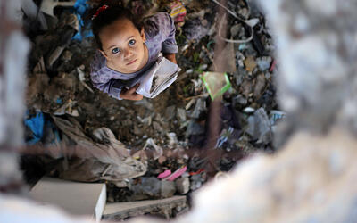 UNRWA impulsa vacunación masiva de infantes en Gaza