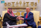 El presidente Trump recibe al príncipe heredero Mohammad Bin Salman en el despacho oval de la Casa Blanca | Washington, Noviembre 18, 2025 (Foto: SPA)