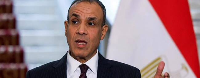 Ministro de Relaciones Exteriores de la República Árabe de Egipto, Badr Abdelatty (Foto: Agencias)