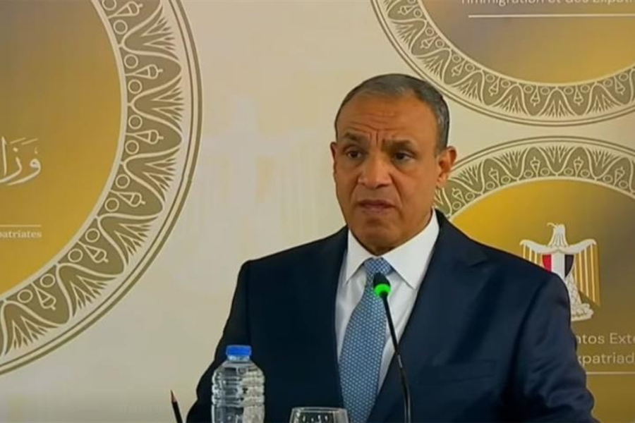 Canciller egipcio, Badr Abdelatty. Foto: X.