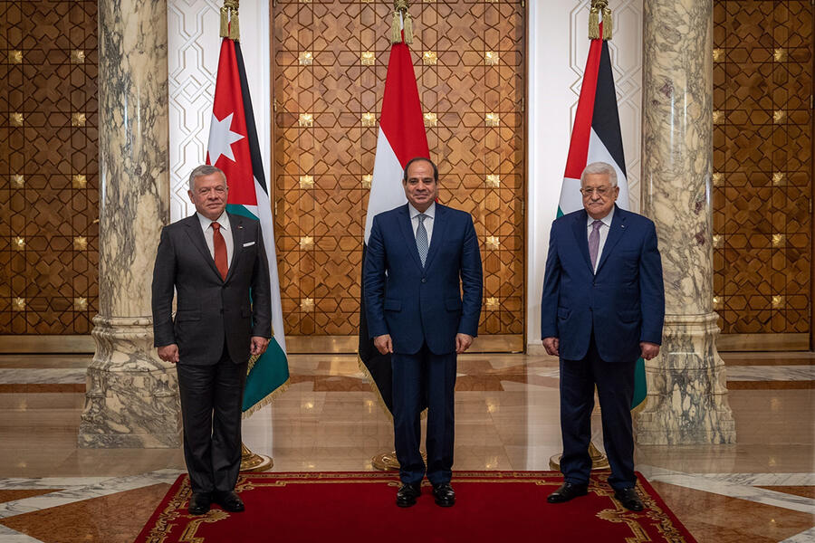 El Cairo: Cumbre tripartita reúne a líderes de Egipto, Jordania y Palestina 
