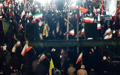 Masivas marchas en Teherán y otras ciudades contra la agresión