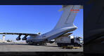 Avión extranjero arriba a Siria con carga de ayuda humanitaria para las víctimas del terremoto (Foto: SANA)