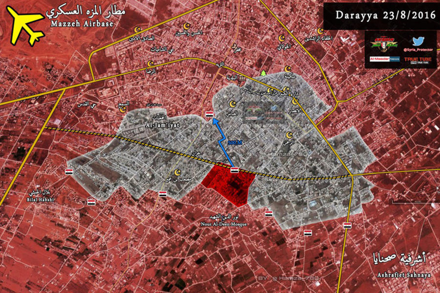Acuerdo y entrega de Daraya