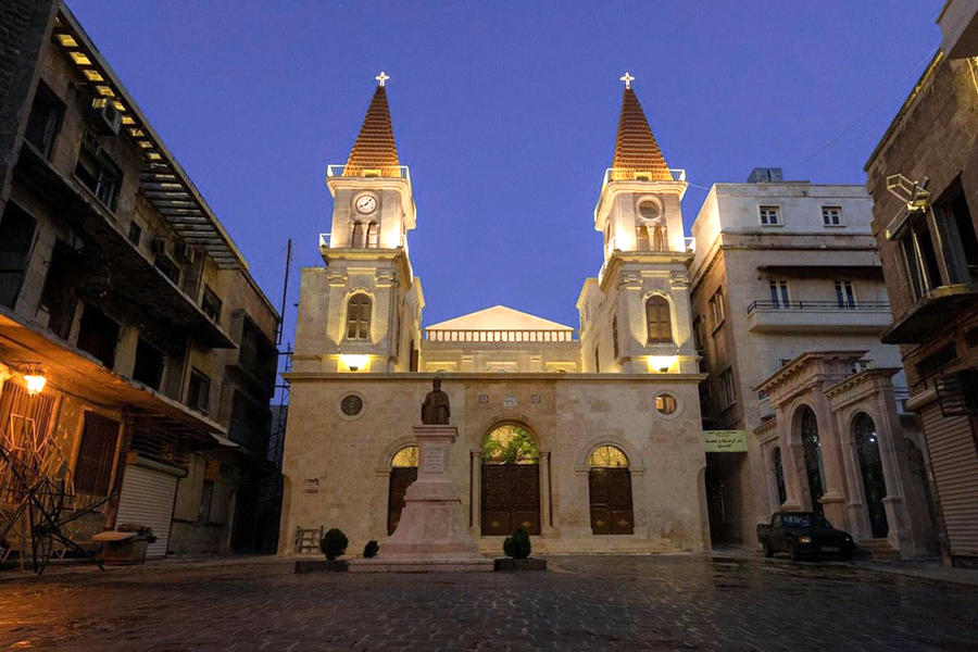 Alepo: reapertura de la Catedral de San Elías