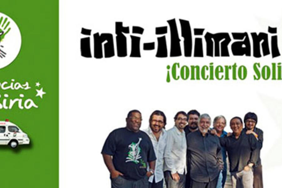 Campaña "Ambulancias para Siria" - Concierto inti-illimani