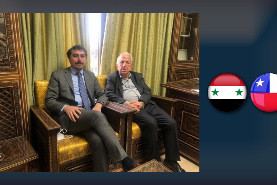Chile activo en el fortalecimiento de relaciones bilaterales con Siria