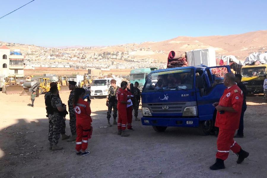 Cientos de refugiados regresan a Siria desde Líbano