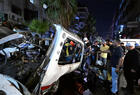 Rescatistas asisten a los heridos tras ataque terrorista en Jaramana | Agosto 6, 2026 (Foto: Louai Beshara / AFP)