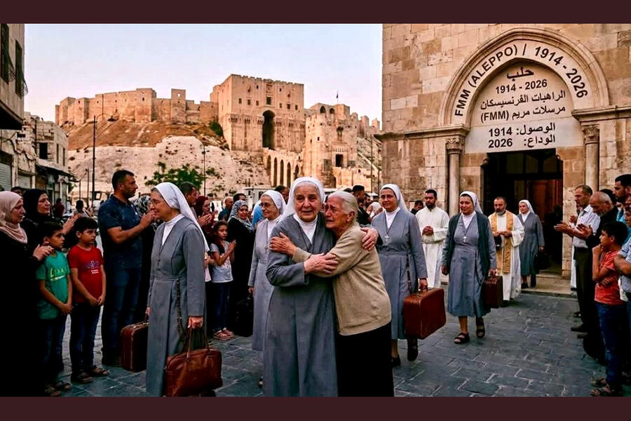 De Damasco a Qandahar: Alepo se despide de las Monjas Franciscanas