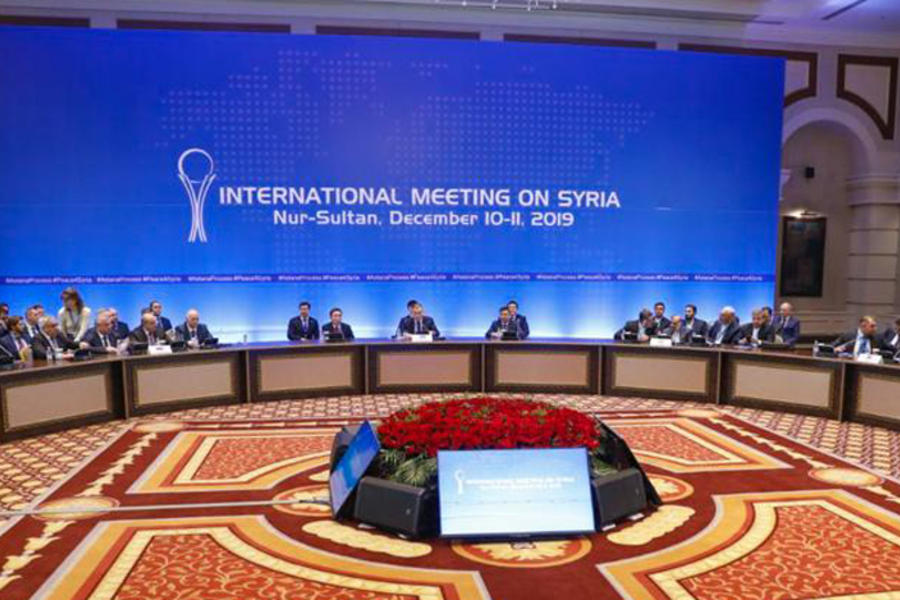 Decimocuarta ronda de conversaciones de Astana. Nur-Sultan, Diciembre 10 y 11, 2019 (Foto: Mukhtar Holdorvekov/Kazinform)