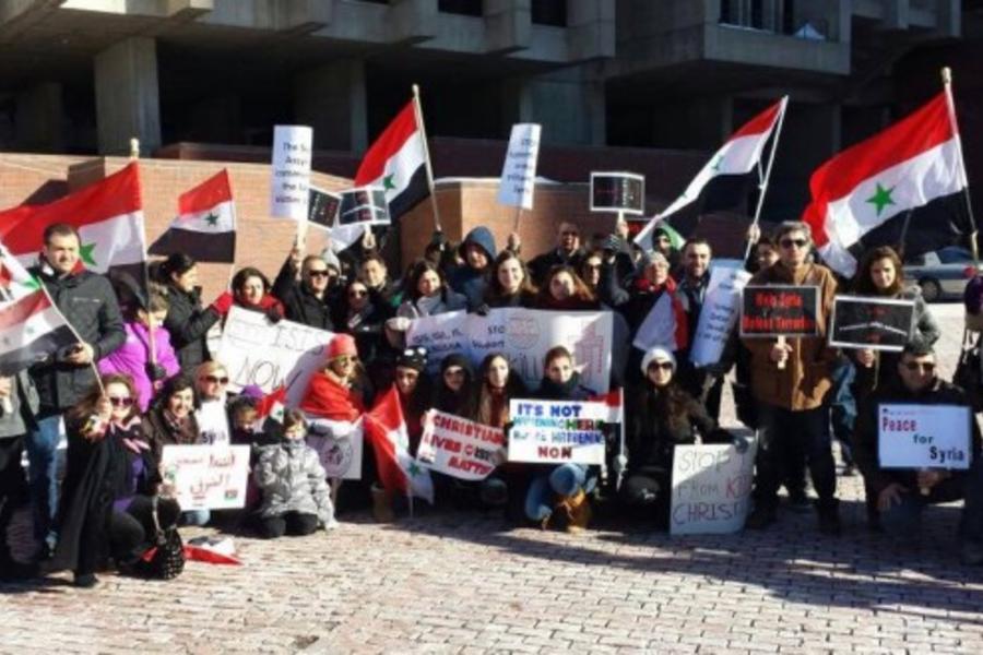 Foro Sirio-Estadounidense organiza acto en protesta a E.I