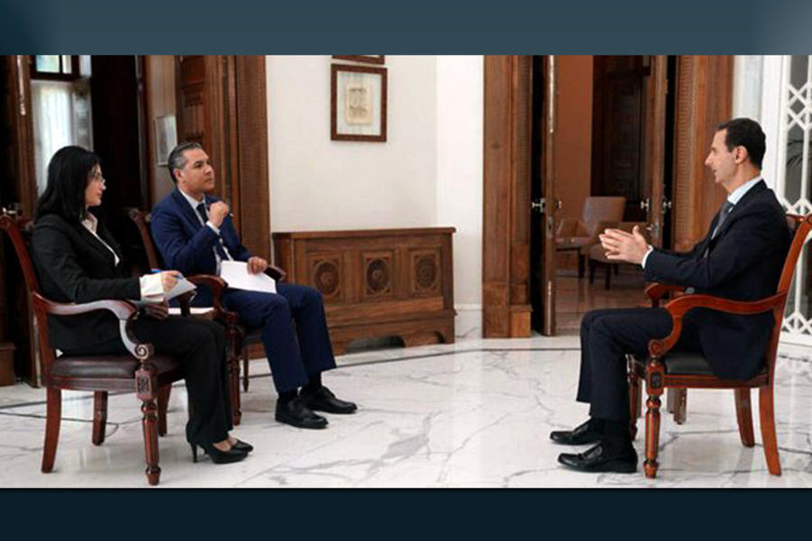 Imperdible entrevista al presidente de Siria