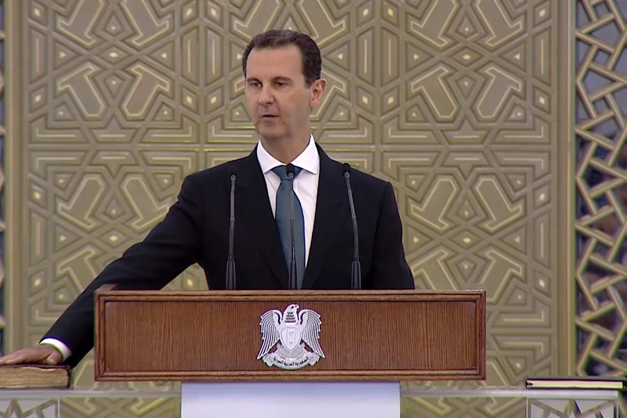 Juramento Constitucional del presidente Bashar al-Asad | Damasco, Julio 17, 2021 (Foto: Presidencia Siria)