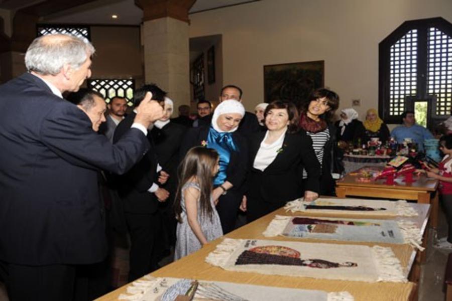 Las mujeres forjan patria en Damasco