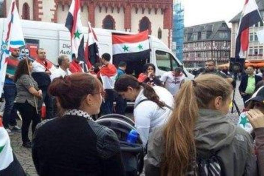 Marcha de solidaridad con Siria en Alemania