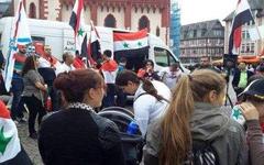 Marcha de solidaridad con Siria en Alemania