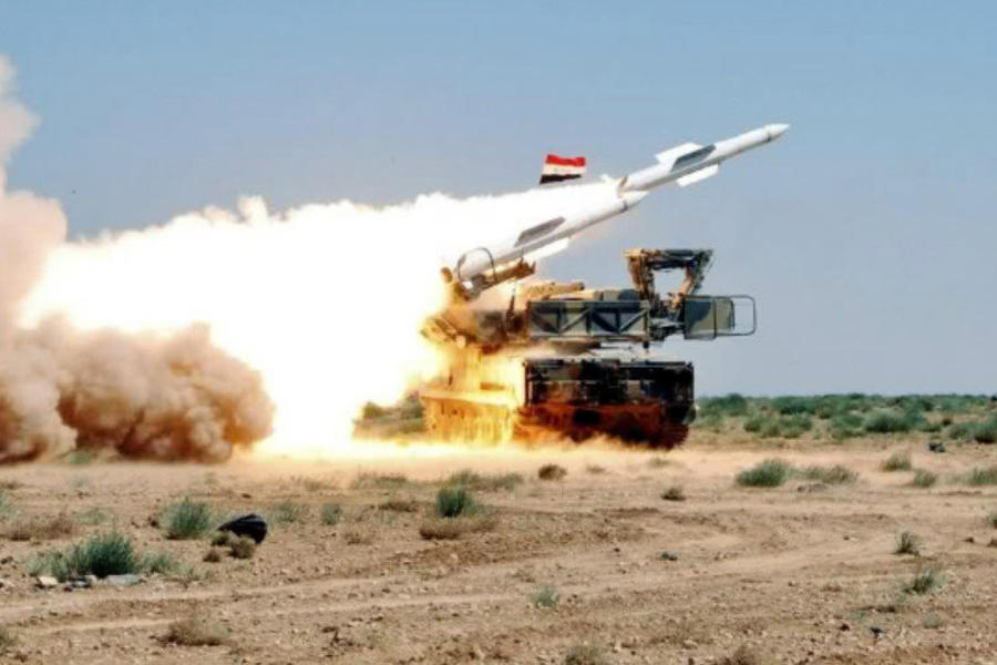 Sistemas S-200 de la defensa aérea siria (Foto Archivo SANA)