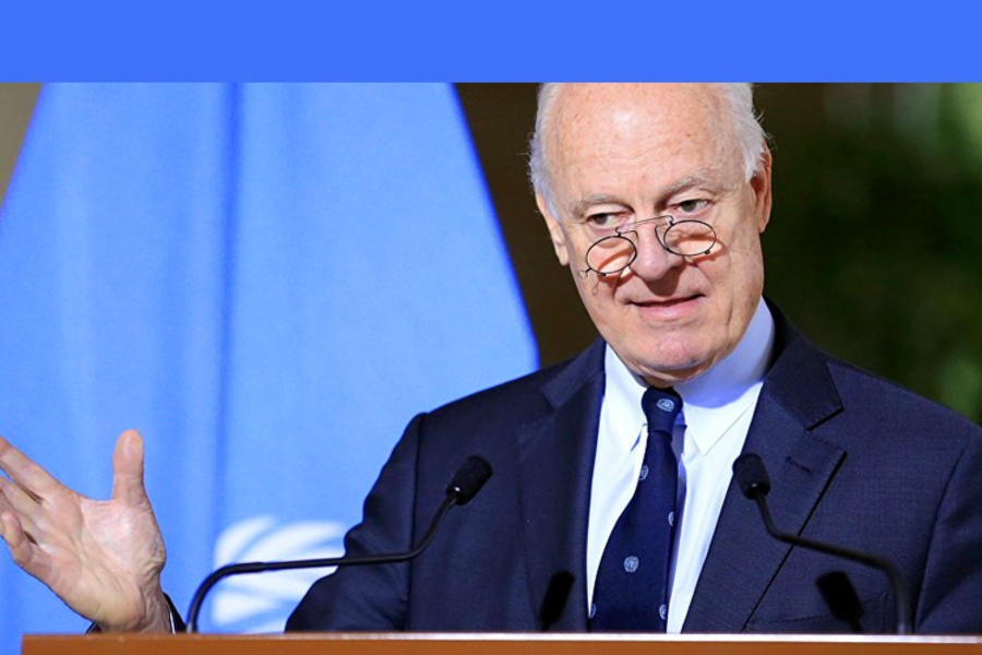 Enviado Especial de ONU para Siria, Staffan de Mistura (Imágen archivo REUTERS / Pierre Albouy).