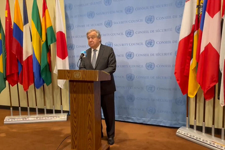 Conferencia de prensa del Secretario General de la ONU | Nueva York, febrero 14, 2023 (Foto: ONU)
