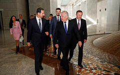 El presidente de Siria, Bashar al-Asad, recibió al enviado especial del presidente ruso, Alexander Lavrentiev | Damasco, Enero 12, 2023 (Foto: Presidencia Siria)