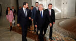 El presidente de Siria, Bashar al-Asad, recibió al enviado especial del presidente ruso, Alexander Lavrentiev | Damasco, Enero 12, 2023 (Foto: Presidencia Siria)