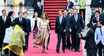 El presidente sirio, Bashar al-Asad, y su esposa, a su llegada a la ciudad china de Hangzhou. Foto: EUROPA PRESS.