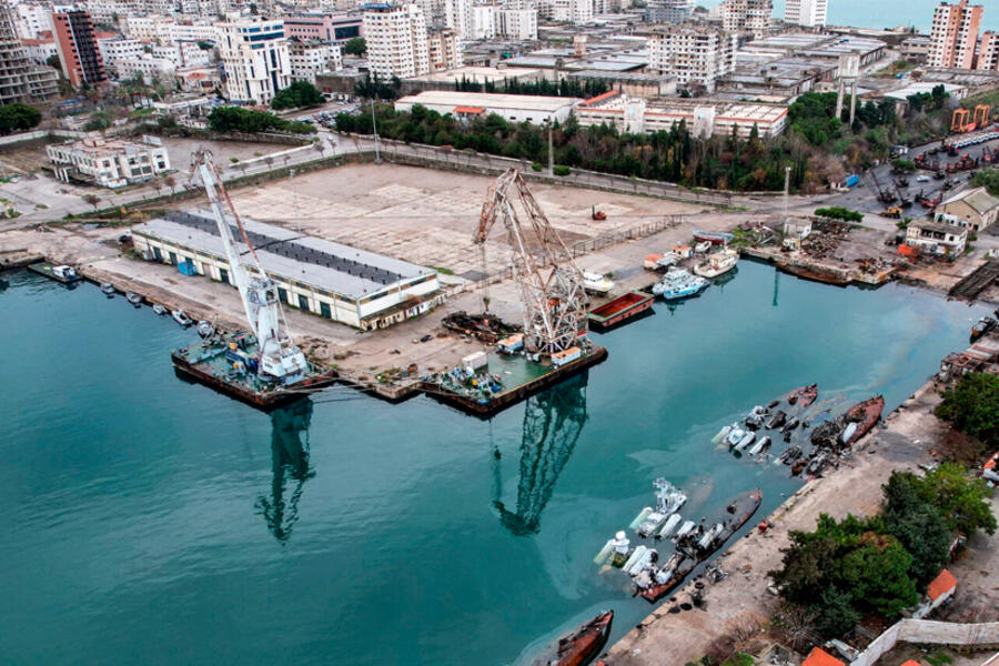 Puerto de Latakia: régimen sirio firma acuerdo estratégico con Francia