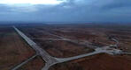 Vista de la base aérea militar de Abu al-Duhur en Idleb (Foto: SANA) 