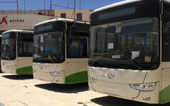 Siria recibe cien autobuses ofrecidos por China (Imagen: Video reporte SANA)