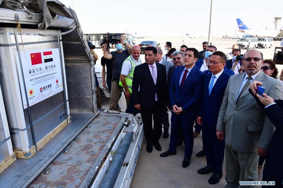 Siria recibe donación de vacunas de China  |  Damasco, Julio 30, 2021 (Foto: Agencia Xinhua)
