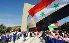 Conmemoración Día de los Mártires, Damasco, 6 de mayo 2016. (Foto SANA) 