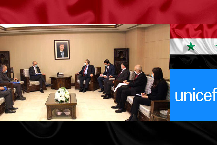 Siria refuerza cooperación con UNICEF