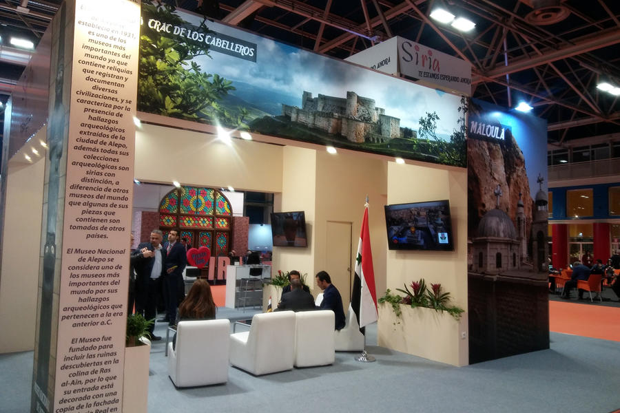 Pabellón de Siria en FITUR 2020 (Foto: Pablo Sapag M.)