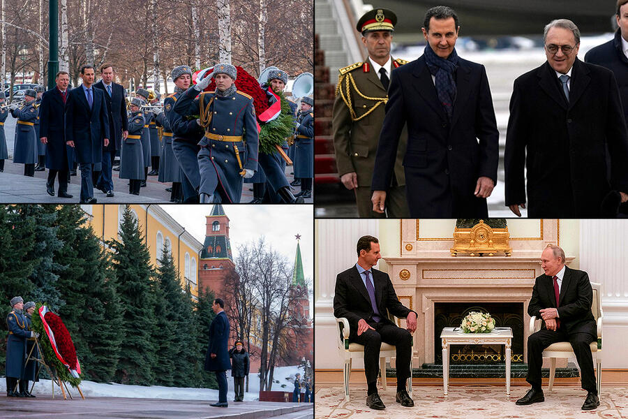 Visita oficial del presidente Bashar al-Asad a Rusia | Moscú, Marzo 14 y 15, 2023 (Fotos: Presidencia Siria)