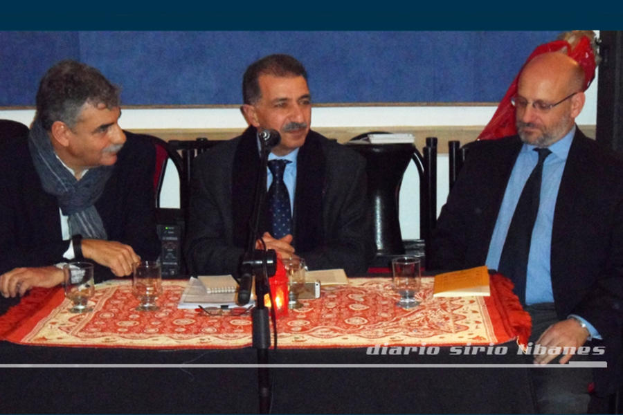 Daniel Attar, Hamurabi Noufouri, y Pablo Tornielli