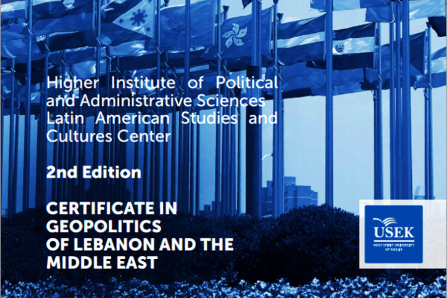 USEK - Curso de Geopolítica del Líbano y Medio Oriente