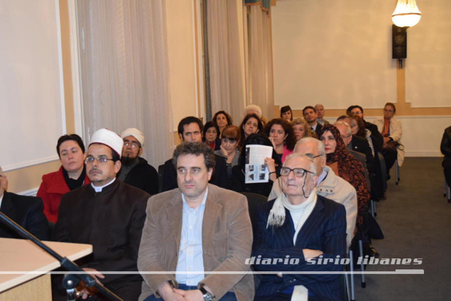 Sr. Fabian Ankah, Presidente del CIRA junto al Sheij Mohammad Gebril