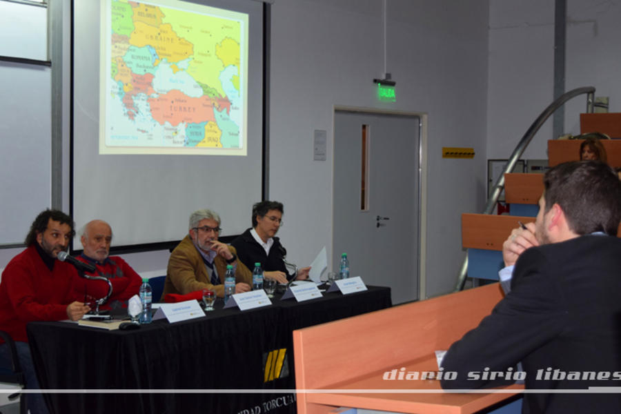 Exposición del Lic. Gabriel Silvinian, Profesor de la Cátedra Edward Said de Estudios Palestinos (UBA).