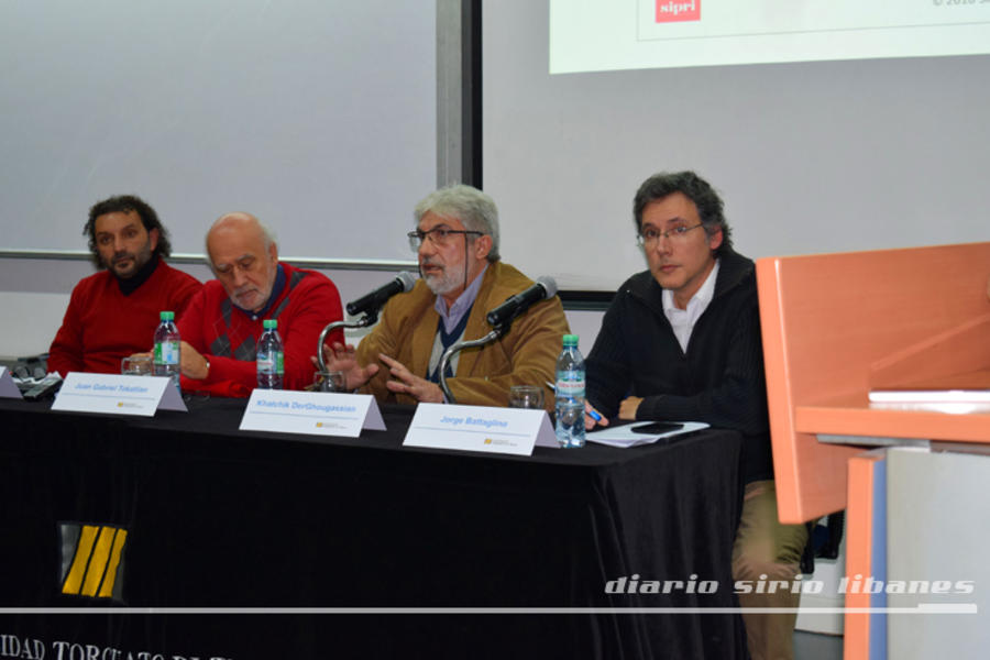 Exposición del Dr. Khatchik DerGhougassian, Profesor de Ciencias Sociales de la Univ. de San Andrés.