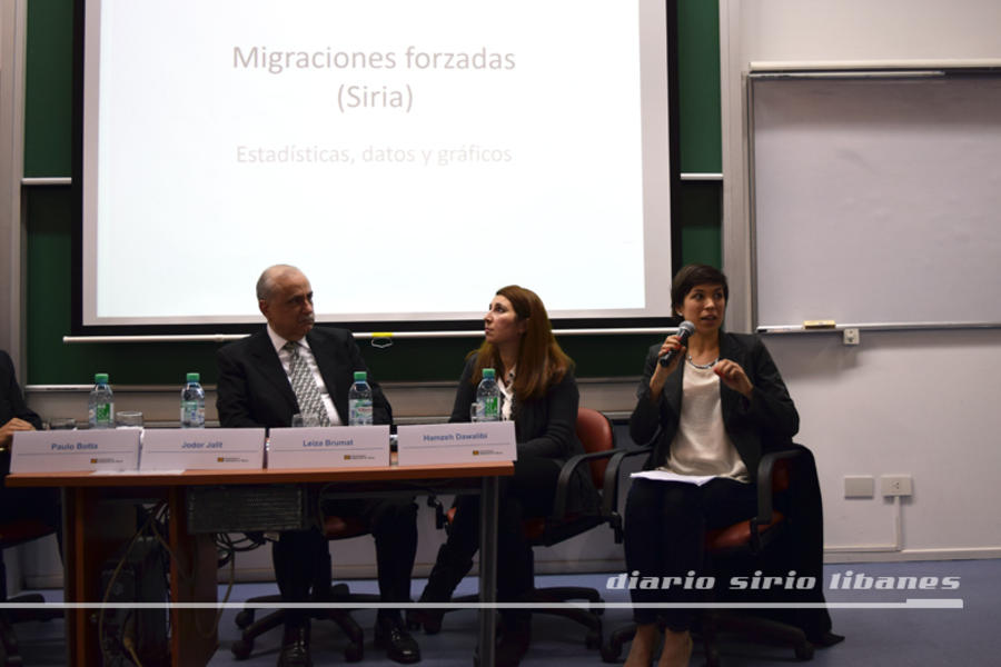 Exposición de Leiza Brumat, catedrática de la Universidad Argentina de la Empresa (UADE).