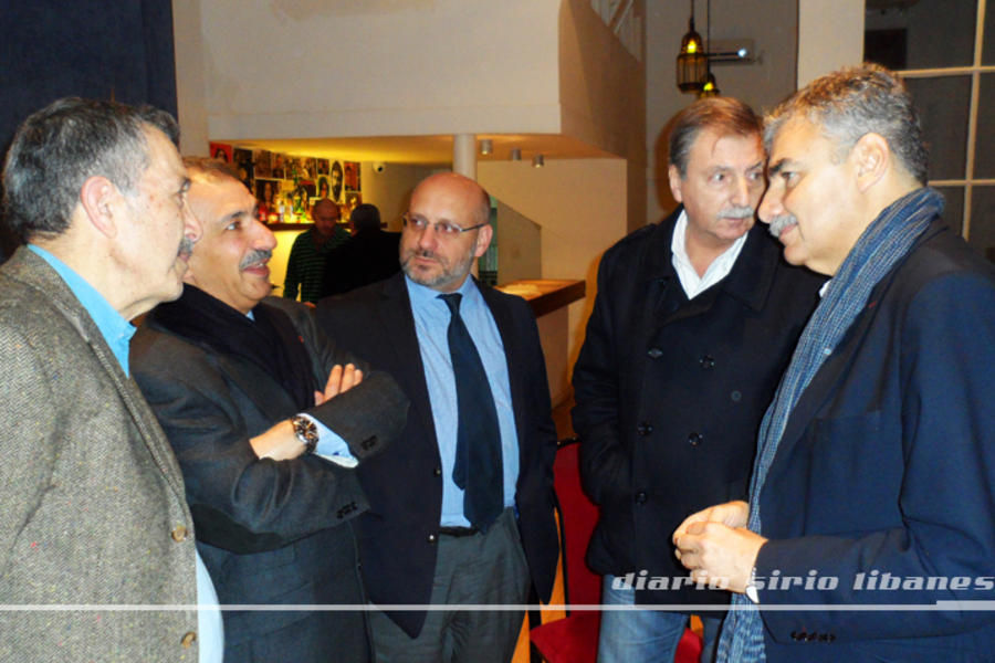 El Dr. Hamourabi Nofouri recibido por las autoridades de la Asociación de Beneficencia Drusa (ABD).