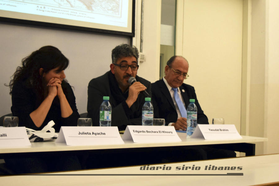 Palabras de Edgardo Bechara El Khoury.