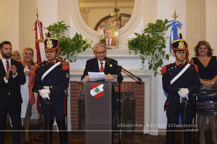 Disertación del Sr. Embajador del Líbano, Antonio Andary.