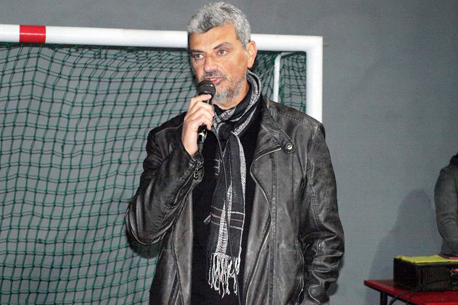 Presidente del CSL Pergamino, Sr. Fabián Batch, se dirige a los presentes.